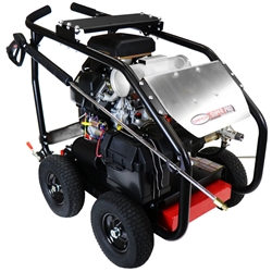 SIMPSON SuperPro Roll-Cage 7000 PSI at 4.0 GPM KOHLER CH750 with COMET Triplex Plunger Pump Cold Water Professional Gear Drive Gas Pressure Washer, Model # SW7040KCGL