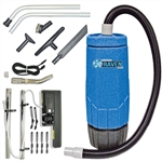 Sandia HEPA Raven 70-4003 6-quart commercial backpack vacuum with HEPA filtration, 5-piece tool kit and power head