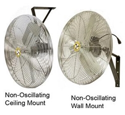 Airmaster Fan 71573 Commercial, Non-Oscillating, 30-inch Wall/Ceiling Mount #CA30WC