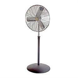 Airmaster Fan 71580 Commercial, 24" Oscillating Adjustable Floor S.B. #CA24OAP