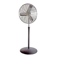 Airmaster Fan 71580 Commercial, 24-inch Oscillating Adjustable Floor S.B. #CA24OAP