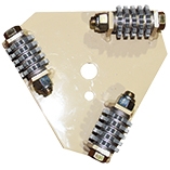 EDCO 72040 SCARIFIER DISC ASSY. 7-inch