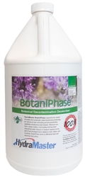 HydraMaster BOTANIPHASE Botanical Decontamination Deodorizer, 4 x 1 gal. case, 800-509-B