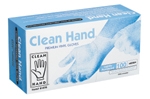 Volk Clean Hand Vinyl Disposable Gloves, Rolled-Cuff, Powder-Free, Medium (10 boxes of 100) 81077-M