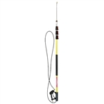 BE Pressure 85.206.424L 24 foot 4-stage telescoping pressure washer wand in black and yellow