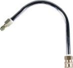 BE Pressure 85.400.007 nickel-plated pressure washer gutter cleaner wand attachment with curved nozzle and quick connect