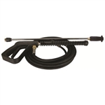 BE 85.400.327 pressure washer gun hose and 36-inch wand kit with vari-nozzle rated to 3000 PSI