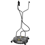 BE Whirl-A-Way 85.403.009 20-inch stainless steel surface cleaner for parking lots, driveways, and large flat surfaces