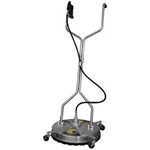 BE Pressure 24" Whirl-A-Way Stainless Steel 4000 PSI Flat Surface Cleaner 85.403.010