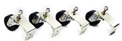 BE Pressure CASTOR SET 20-inch & 24-inch SS WAW, 85.790.016