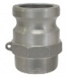 BE Pressure 90.395.100 aluminum 1-inch camlock adapter, female thread, for hose quick-connect