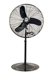 Air King 9174 24-inch Industrial Grade Oscillating Pedestal Fan, 1/3 HP