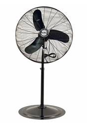 Air King 9174 24" Industrial Grade Oscillating Pedestal Fan, 1/3 HP