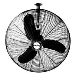 Air King 9374 24" Oscillating Ceiling Mount Fan, 1/3 HP