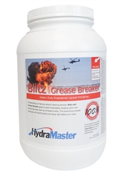 HydraMaster BLITZ Pre-spray w/Greasebreaker Heavy Duty Powdered Carpet Pre-Spray, 4 X 6.5# jar case, 950-146-B