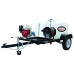 SIMPSON Trailer Electric Start, Cold Water 4200 PSI Mobile Pressure Washer w/ HONDA GX200 # 95003