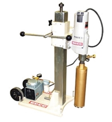 EDCO - 36-inch Core Drill Rig - NO Vacuum Pump (picture shown with optional vacuum pump)