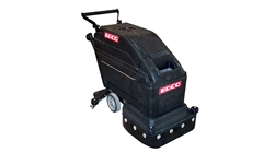 EDCO 20 inch ProScrubber 98400 walk-behind automatic floor scrubber with 12 gallon tanks.