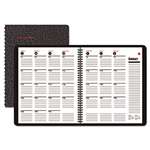 AT-A-GLANCE&reg; 800 Range Recycled Monthly Planner, 9 x 11, Black, 2012-2014 # AAG7089005