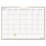 AT-A-GLANCE&reg; WallMates Self-Adhesive Dry-Erase Monthly Planning Surface, White, 24" x 18" # AAGAW502028