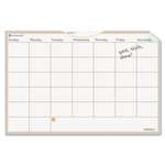 AT-A-GLANCE&reg; WallMates Self-Adhesive Dry-Erase Monthly Planning Surface, 36 x 24, White # AAGAW602028