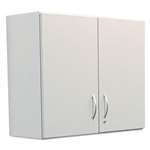 Alera Plus&trade; Hospitality Wall Cabinet, Two Doors, 36w x 14d x 30h, Gray # AAPBR181GY