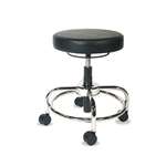 Alera Plus&trade; HL Series Height-Adjustable Utility Stool, Black # AAPCS614