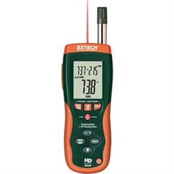 Extech HD500: Psychrometer with InfraRed Thermometer Hu