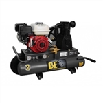 BE Pressure AC658HB 8 Gallon Wheeled Gas Air Compressor 196cc Honda, AC658HB