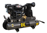 BE Pressure 8 Gallon Wheeled Gas Compressor # AC708RB
