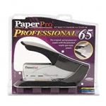 PaperPro Heavy-Duty Stapler, 65 Sheet Capacity, Black/S