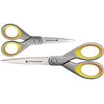 Westcott Titanium Bonded Scissors, 5 & 7 Length, L/R,