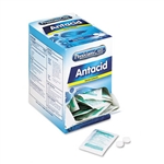 PhysiciansCare Antacid Tablets, 2 Tablets/Packet, 50 Pa