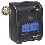 Acroprint&reg; Biometric Fingerprint Time Clock, Black/Red Ink, 6 x 5 x 9 # ACP010270000