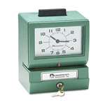 Acroprint&reg; Model 125 Analog Manual Print Time Clock with Date/0-23 Hours/Minutes # ACP01107040A