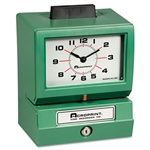 Acroprint Model 125 Analog Manual Print Time Clock w/Mo