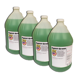 Agent Green Soap Additive Soft Wash Chlorine Enhancer, Surfactant, and Mild Scent Cover, Case of 4 Gallons