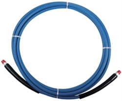 Hydro-Force Pro 4000 AH170 blue 1/4-inch by 25 foot high-pressure carpet cleaning solution hose