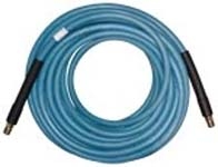 Hydro-Force Signa blue high pressure solution hose 1/4 inch by 100 feet with steel braid AH172