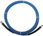 Hydro-Force Pro 4000 carpet cleaning solution hose, 1/4 inch by 150 feet, rated 4000 PSI non-marking cover