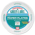 AJM Packaging Corporation Uncoated Paper Plates, 6 Inches, White, Round, 100/Pack # AJMPP6AJKWH