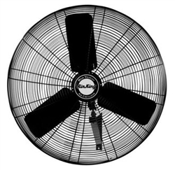 industrial fans, air king 9025, industrial oscillating wall mount fan