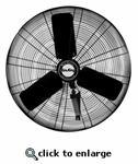 air king 9035, wall mount oscillating fan