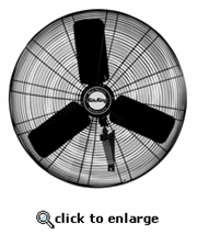Air King 9035 30" Oscillating Wall Mount Fan