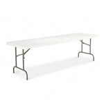 Alera Resin Folding Table, Rectangular, 500lb Capacity,