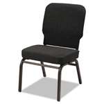Alera&reg; Oversize Stack Chair, Black Fabric Upholstery, 2/Carton # ALEBT6610