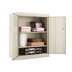 Alera&reg; Assembled 42" High Storage Cabinet, w/Adjustable Shelves, 36w x 18d, Putty # ALECM4218PY