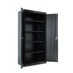 Alera&reg; Assembled 72" High Storage Cabinet, w/Adjustable Shelves, 36w x 18d, Black # ALECM7218BK