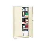 Alera&reg; Assembled 72" High Storage Cabinet, w/Adjustable Shelves, 36w x 18d, Putty # ALECM7218PY