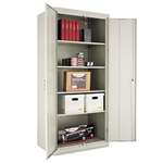 Alera&reg; Assembled 78" High Storage Cabinet, w/Adjustable Shelves, 36w x 24d, Light Gray # ALECM7824LG